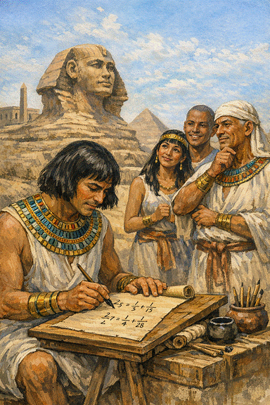 scribe �gyptien au pupitre
